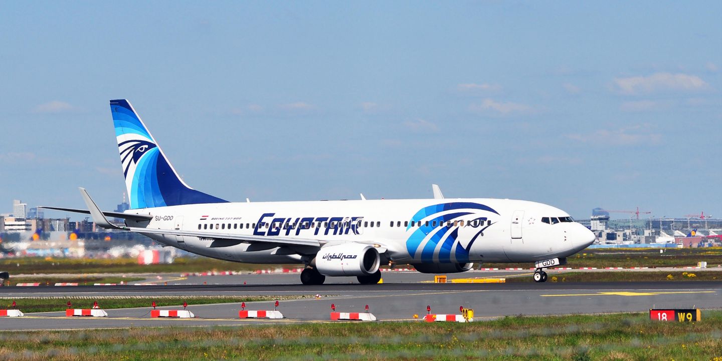 L'aeroporto internazionale del Cairo